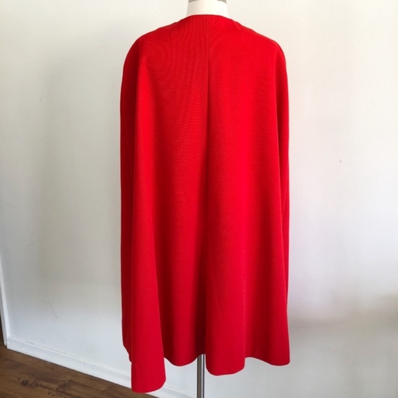 Vintage Nanny & The Professor Red Cape Poncho, OS - Picture 2 of 6